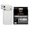 Ochranný kryt objektívu Fender pre iPhone 17 Pro Max, Strieborná, PanzerGlass PG12980