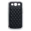 Zadný kryt Samsung Galaxy S III – Grid – čierna