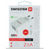 SWISSTEN SIEŤOVÝ ADAPTÉR SMART IC 2x USB 2,1 A POWER + DÁTOVÝ KÁBEL USB / TYPE C 1,2 M BIELÝ 14527308