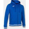 Joma Mikina CAMPUS III HOODIE JACKET ROYAL Veľkosť: 4XS
