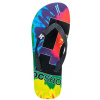 pánske žabky DC SPRAY GRAFFIK BLACK MULTI 40.5
