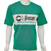 Tričko Sensas Fashion Club Green/White - S