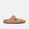 Birkenstock Ružové Regular Šľapky Arizona Big Buckle Nubuk Leather