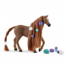 Schleich 42582 Horse Club Klisna anglického plnokrevníka s česací hřívou