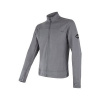 SENSOR MERINO UPPER pánská mikina celozip šedá 18200035-00