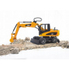 BRUDER 2445 CAT kolesové rýpadlo 1:16