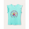 Dievčenské tričko - Winkiki WKG 31101, svetlo tyrkysová Farba: Tyrkysová, Veľkosť: 122