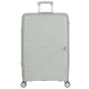 Cestovný plastový kufor strieborný - Ormi Platon L strieborná