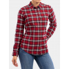 Košeľa dámska Fjallraven Ovik Flannel Shirt - deep red