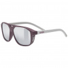 Detské okuliare UVEX Cosmic cranb-grey matt/mirror silver S3