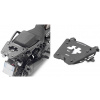 GIVI SRA8400 special rack Harley Davidson Pan America 1250 (21-24), čierny, vrátane hliníkovej platne