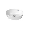 DURAVIT Cape Cod oválne umývadlo na dosku bez otvoru, bez prepadu, 400 x 360 mm, biela, 2328400000