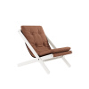 Karup Design deckchair BOOGIE - lehátko (skladacie) 65x88x75 cm clay brown white (lak)