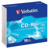 Verbatim CD-R Extra Protection 43415 700MB CD-R 52x slim box 10-pack