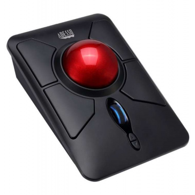 Adesso iMouse T50/ bezdrátová trackball myš 2,4GHz/ 2,0" trackball/ programovatelná/ optická/ 400-4800DPI/ USB/ černá (iMouse T50)