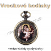 Vreckové hodinky MÁRIA - retro bronzový dizajn