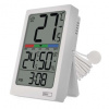 Digitálny teplomer s vlhkomerom, drôtový snímač, budík E0558P