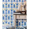 MINDTHEGAP Mykonos Villa Motif Azure - tapeta