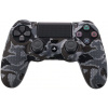 Silikonový obal PS4 grey camo