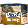 Interquell Happy Dog PREMIUM - Fleisch Pur - morčacie mäso konzerva 800 g
