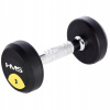 Pevné potiahnuté/gumované činky HMS 1 x 3 kg