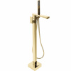Rea Tery, voľne stojaca batéria s ručnou sprchovou súpravou h-885, zlatá lesklá, REA-B5306