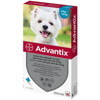 Bayer Animal Health Advantix spot-on pro psy 4-10 kg 1x1ml