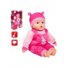 Poľsky hovoriaca a spievajúca detská bábika PlayTo Zosia 46 cm - Ružová