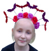 Čelenka Halloween netopiere Typ: 2