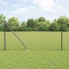 zahrada-XL Plot s stĺpmi Sivá 1.4 x 10 m Oceľ 3352174