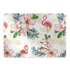 Podložka pod stoličku Podložka pod stoličku Plameniaky v kvetoch mwp-w0013227
