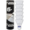Badmintonové míčky TALBOT TORRO Tech 350 Medium 6ks - bílé
