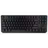 Endorfy herní klávesnice Thock TKL Wireless Red / RGB / red sw. / bezdrátová / mechanická / US layout / černá EY5A080