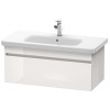 Duravit DuraStyle Umývadlová skrinka 40x93x45 cm, 1 zásuvka, lesklá biela DS638202222