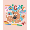 Plagát Scooby s hotdogom (Scooby Doo), 40×50 cm, vypnuté plátno na rám 6063841