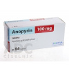 Anopyrin 100 mg tbl (blis.PVC/PVDC/Al) 1x84 ks