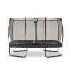 Exit Trampolína Allure Premium 244x427cm s ochrannou sieťou - čierna