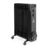 Olejový radiátor G21 Merapi černý, 11 žeber, 2500 W