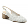 Tamaris 8-89501-42 biela dámska letná obuv na podpätku EUR 39