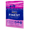 FISH4DOGS Kapsička pre psov Finest kúsky bielej ryby s lososom 100g