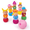 Bigjigs Toys Drevené kuželky Víly Bigjigs Toys Drevené kuželky Víly