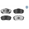 MEYLE Sada brzdových platničiek kotúčovej brzdy 0252450116/PD