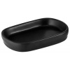 Aqualine NERO mydlenka na postavenie, čierna SPH 08138