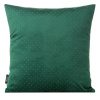EUROFIRANY DEKORAČNÁ OBLIEČKA NA VANKÚŠ ARIADNA 45X45 CM TMAVOZELENÁ