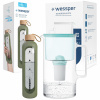 Filtračná kanvica Wessper D2 Borosilicate 3 l zelená