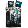 Aptex DETSKÉ BAVLNENÉ OBLIEČKY HARRY POTTER 135X200 CM, 1KS 80X80 CM VZOROVANÉ