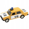 Teddies Policejní auto VB na zpětné natažení na baterie se zvukem