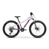 Ghost Lanao 24 Bicykel Full Party Silver/Magenta Gloss 2025 | Detský bicykel