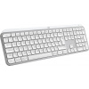 Logitech Wireless MX Keys S, US, INTL, Wireless, Pale Grey, Bolt