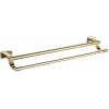 Mexen príslušenstvo, ZOJA 2-vešiak na uteráky, zlatá, 7019125-50